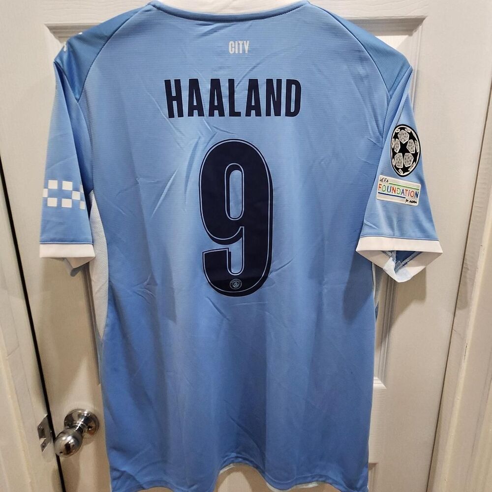 2XL Haaland Manchester City 2026/27 home shirt